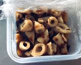 タッパでレンチン♡竹輪と生姜の炊いたん作り方5写真