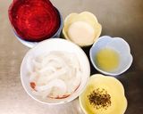 簡単！ビーツとやりいかのフレンチ檸檬風作り方1写真