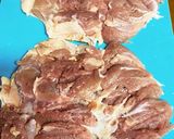 梅肉たれで♡照り焼きチキン作り方1写真