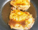 梅肉たれで♡照り焼きチキン作り方3写真