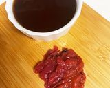 梅肉たれで♡照り焼きチキン作り方2写真