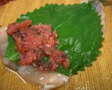 ✿鮎の梅しそ巻き揚げ✿作り方2写真