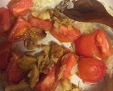 鯖缶トマトパスタ作り方2写真