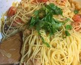 鯖缶トマトパスタ作り方5写真