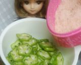 リカちゃん♡生おくらと都こんぶ和え作り方5写真