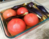 トマトとナスの簡単冷やしおでん作り方4写真