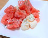 スイカとクリームチーズのイタリアンサラダ作り方4写真