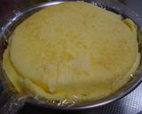 クリスマスにりんごチーズのズコット①作り方6写真