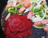 追いケチャップで昔懐かしいナポリタン作り方5写真