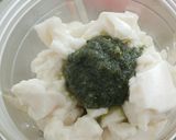 豆腐と大葉ジェノベーゼのビシソワーズ作り方2写真