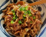 豆乳で身体に優しい担々麺風カロリーカット作り方11写真