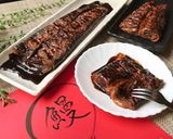 鰻の蒲焼きに似せたチョコレートクレープ作り方9写真