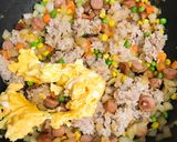 カレー味のパイナップルチャーハン作り方9写真