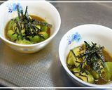 やみつき覚悟！アボカドにんにく醤油和え作り方3写真