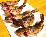釣ったカサゴでふりかけ★(アラカブ)作り方1写真