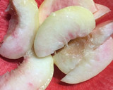 桃を美しくむく作り方6写真