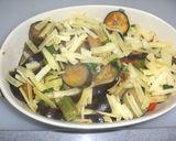 茄子とオクラのチーズ焼き作り方6写真