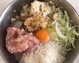 豆腐とキャベツのお好みつくね作り方2写真
