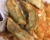 餃子の雪松の和風生春巻き作り方1写真