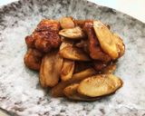 簡単15分！豚バラとごぼうのコッ照り煮作り方5写真