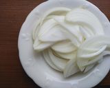 胸肉・じゃが芋のケチャップ炒め♪大葉入り作り方2写真
