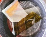 簡単★江戸菜のネバネバ素麺作り方1写真