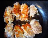 もちもちヘルシーつくね風ハンバーグ作り方6写真