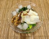 簡単★江戸菜のネバネバ素麺作り方6写真
