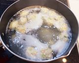簡単♡低糖質高タンパク♡オオバコ鶏団子作り方6写真