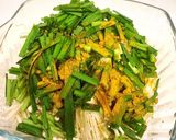 快腸！えのきとニラのカレーソテー作り方2写真