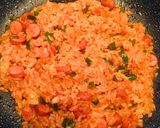 失敗卵もお手伝い★からのケチャップご飯作り方3写真