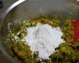 かぼちゃ餅（米粉）☆チーズイン作り方2写真