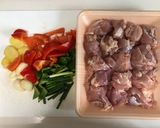 甘口の三杯鶏(中華料理)作り方1写真