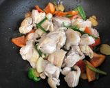 甘口の三杯鶏(中華料理)作り方6写真