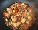 甘口の三杯鶏(中華料理)作り方8写真