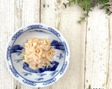 ポリ袋で1分『乾燥野菜とホタテのサラダ』作り方4写真