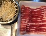 えのきと豚バラのケチャップチーズ煮作り方1写真