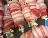 えのきと豚バラのケチャップチーズ煮作り方2写真
