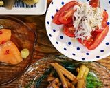 ぜんまいとキムチ和え作り方4写真