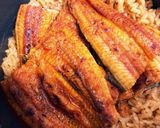 簡単　炊き込みうなぎ飯作り方3写真