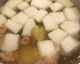 夏には冷やして。冬瓜と干しエビのスープ作り方3写真