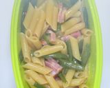 ベーコンと青唐辛子のレンジでパスタ作り方7写真