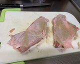 鶏もも肉の皮目が香ばしい バルサミコ風味作り方2写真