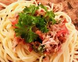トマトとツナの冷製スパゲティ作り方10写真