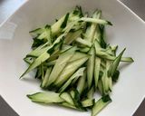 スピード副菜！じゃこきゅうり作り方1写真