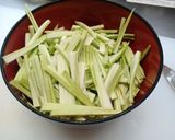 素敵な食感　夕顔の皮のきんぴら作り方6写真