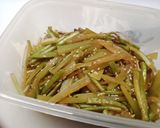素敵な食感　夕顔の皮のきんぴら作り方10写真