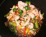 お弁当★豚肉&パプリカオイスター香味炒め作り方3写真