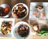 弁当★ナス+ちくわ+ソーセージ梅ゴマぽん作り方3写真