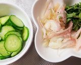 うなぎと山芋とろろの小鉢作り方3写真